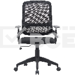 Кресло компьютерное Cactus CS-MC313-BK черный, сетка/ткань, фото7