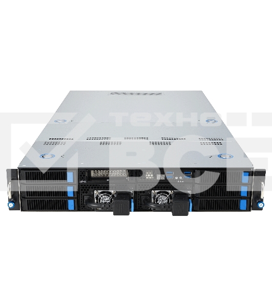 Серверная платформа/ ASUS ESC4000A-E12-SKU1, 2U GPU, 1 x SP5 LGA6096 EPYC 9004 (400W), 12DIMM DDR5, 2 x 2.5