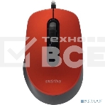 Мышь проводная беззвучная Smartbuy ONE 265-R красная, 40 SBM-265-R, фото 1