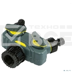 Разветвитель 2-канальный на кран 1/2'-3/4' Профи ЧЕТЫРЕ СЕЗОНА, фото3