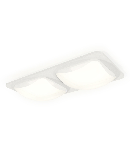 Комплект встраиваемого светильника Ambrella light XC7905014 SWH/FR белый песок/белый матовый MR16 GU5.3 (C7905, N7756)