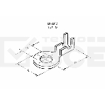 Наконечник кольцевой Rexant, ø3.5 мм, 0.5-0.8 мм² (НК 3-0,5-0,8), фото3