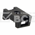 Площадка для крепления стяжки Rexant (ПС-2) 22x16 мм, черная, упаковка 10 шт., фото 1