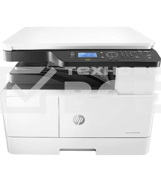 МФУ лазерный HP LaserJet MFP M438n (8AF43A), A3, ч/б, печ. до 22 стр/мин. (А4) до 12 стр/мин. (А3), 1200 x 1200 dpi (печать), 600x600dpi (скан.), USB, RJ-45