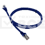 Патч-корд LANMASTER LSZH FTP кат.6, 0.5 м, синий, фото2