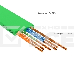 Патч-корд GCR PROF плоский прямой 1.5m, UTP медь кат.6, зеленый, 30 AWG, ethernet high speed 10 Гбит/с, RJ45, T568B, GCR-52837, фото2