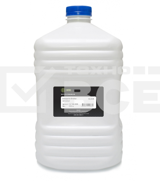 Тонер Cactus CS-TBR-1000 черный (флакон 1000гр) Universal toner для Brother