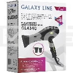 Фен для волос профессиональный Galaxy Line GL 4340, черный с зеленым, 2200 Вт, 2 скорости потока воздуха, 3 температурных режима, функция «холодный воздух», АС-мотор, защита мотора от перегрева, насадка-концентратор для ускоренной сушки, насадка-концентра, фото10