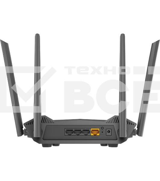 Двухдиапазонный гигабитный Wi-Fi 6 маршрутизатор D-Link DIR-X1530/RU/A1A AX1500 (466526)