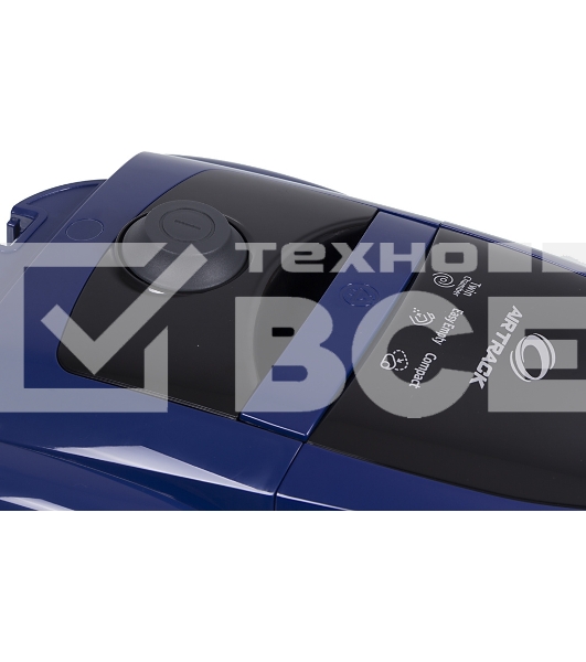 Пылесос Samsung VCC4520S36 синий/черный, 350/1600 Вт, уборка сухая, пылесборник контейнер 1.3 л