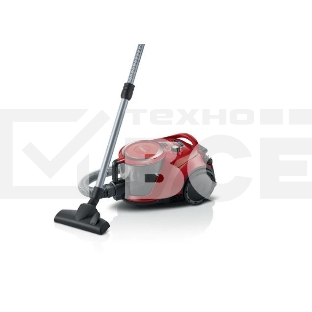 Пылесос Bosch BGS412234A красный, 2200 Вт, уборка сухая, пылесборник контейнер, 2.4 л