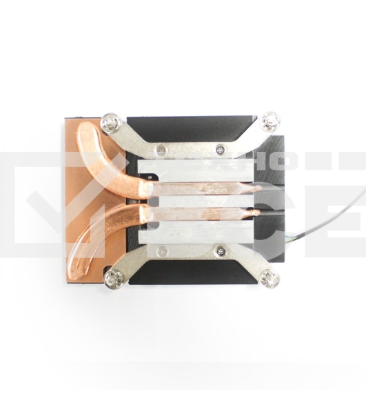 Кулер Foxline D65 черный алюминий+медь 2500rpm 32.6db 4-pin 65w 17мм