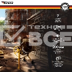 Бетоносмеситель Kranz KR-200 1000 Вт, 200 л, чугунный венец, 23 об/мин, фото2