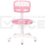 Кресло детское Бюрократ CH-W299/PK/TW-13A TW-06A TW-13A розовый спинка сетка (пластик белый), фото8