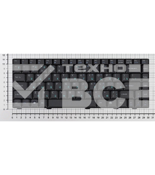 Клавиатура для ноутбука Asus F80 X82 X85 X88 F81 F81S F83SE черная