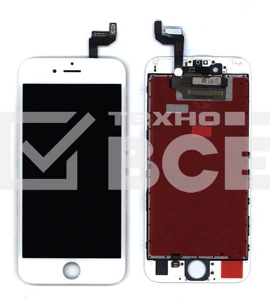 Дисплей для iPhone 6S в сборе с тачскрином (Fog) белый