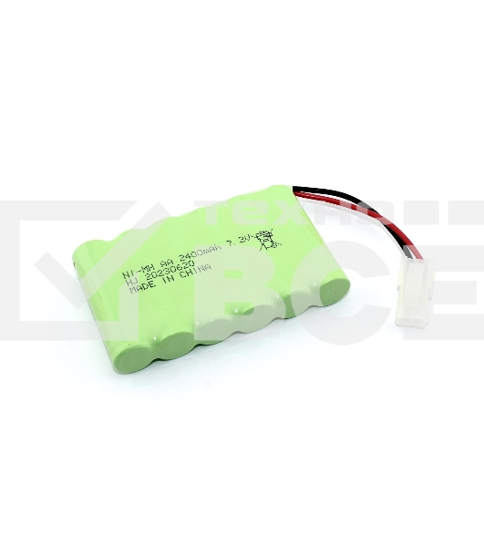 Аккумулятор Ni-Mh 7.2V 2400 mAh AA Flatpack разъем 5559