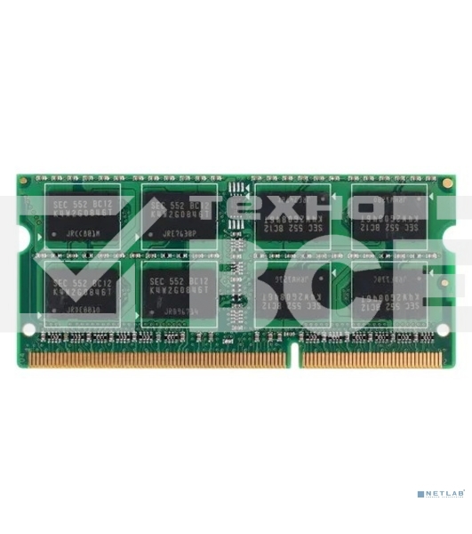 Оперативная память Patriot, DDR3L, 4GB (1x4 GB), 1600 MHz, CL11, SO-DIMM
