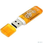 Флешка USB Smartbuy Glossy series orange (SB32 GbGS-Or), 16Gb, USB 2.0, R/W 25/15, оранжевый, фото 1