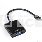 Кабель-переходник Exegate EX284923RUS  miniDisplayPort-VGA ExeGate EX-mDPM-VGAF-0.15 (mini20M/15F, 0,15м), фото2