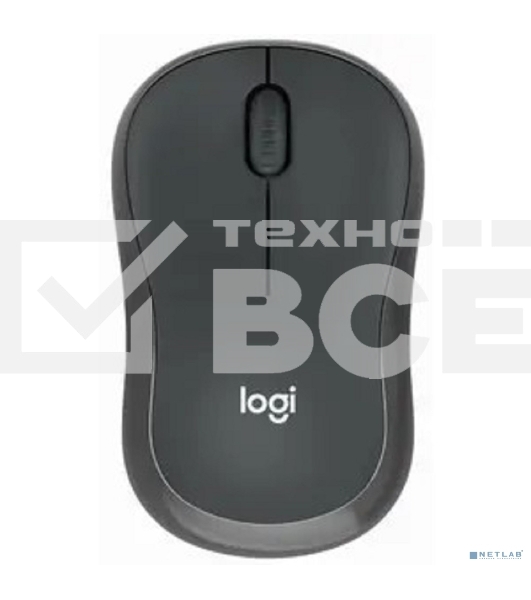 Мышь беспроводная Logitech M240 SILENT графитовый, 4000 dpi, Bluetooth, кнопки - 3