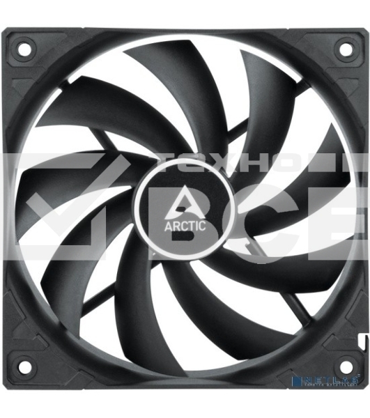 Комплект вентиляторов для корпуса Arctic F12 PWM PST Value Pack черный, 120 мм, 1350 об/мин, 22.5 дБ, 4 pin
