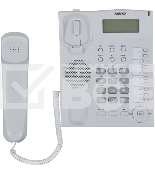 Телефон проводной SANYO RA-S517W белый