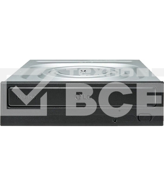 Оптический привод внутренний DVD-RW LG GH24NSD5 (SATA, черный) OEM