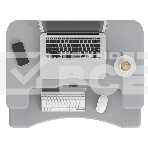 Стол для ноутбука Cactus VM-FDE103 столешница МДФ серый 91.5x56x123см (CS-FDE103WGY), фото6