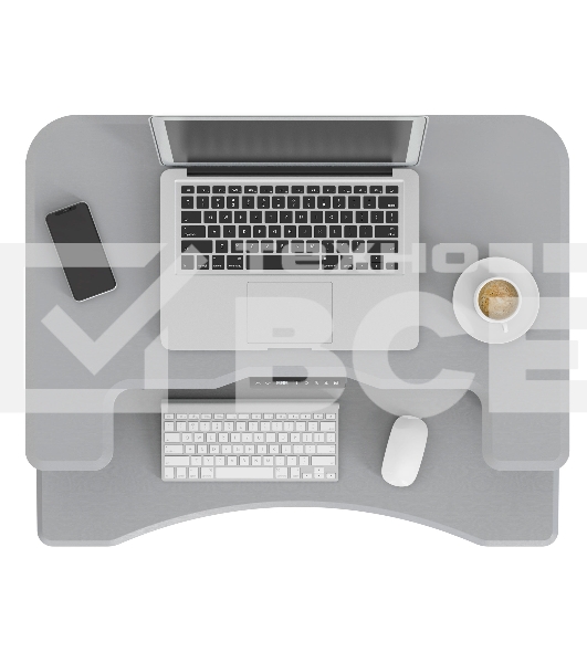 Стол для ноутбука Cactus VM-FDE103 столешница МДФ серый 91.5x56x123см (CS-FDE103WGY)