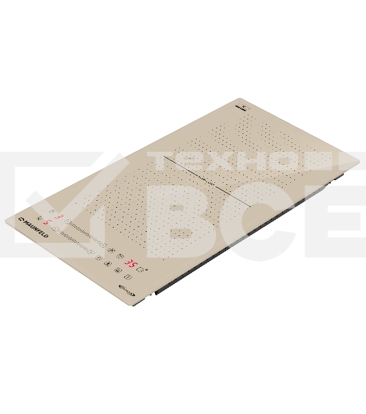 Индукционная варочная панель Maunfeld CVI292S2FBG Inverter независимая, бежевый