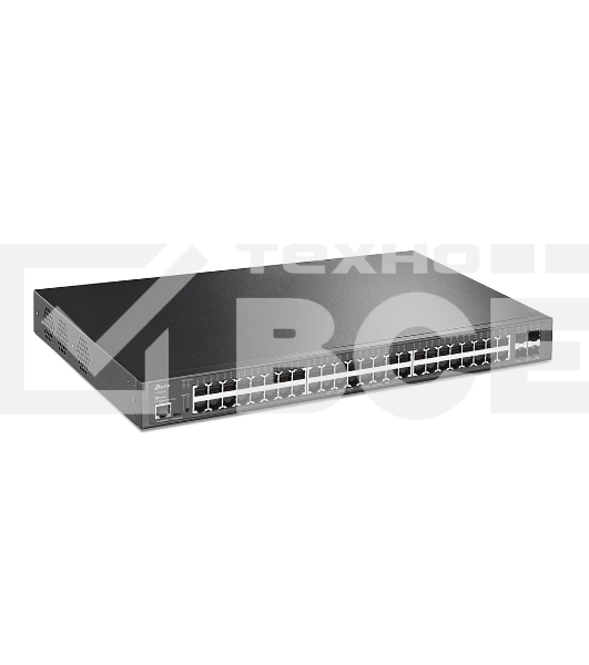 Коммутатор TP-Link TL-SG3452XP 48G 4SFP+ 48PoE+ 500W управляемый