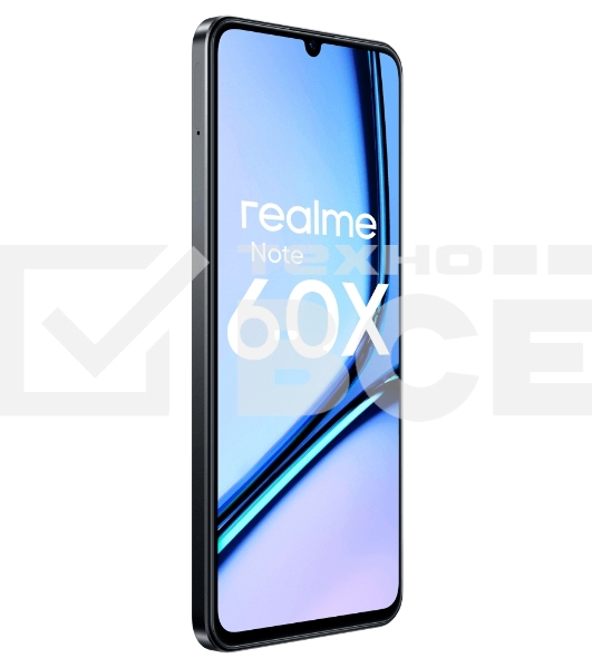Смартфон Realme Note 60х, 3/64Gb, черный