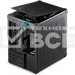 Компьютерный корпус JONSBO Computer Case C6Handle black hang-in version черный, Mini-Tower, материнская плата mATX, без БП, прозрачная боковая панель, фото3