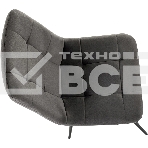 Стул для дома Бюрократ CH-K1_4 комплект 4 шт т. серый Holland 18 металл черный на ножках (CH-K1_1/HL18_4), фото5