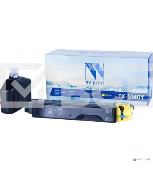 Картридж NVPrint совместимый Kyocera TK-5140 Yellow для ECOSYS M6030cdn/P6130cdn/M6530cdn (5000k)
