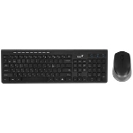 Клавиатура Genius Slimstar 7250BT гибридная, Bluetooth, радиоканал, сосновое дерево/чёрный, фото8