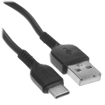 Кабель USB 2.0 HOCO X13, AM/Type-C M, черный, 1м, фото5