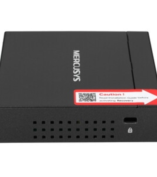 Коммутатор настольный Mercusys MS106LP с 6 портами 10/100 Мбит/с (4 порта PoE+)