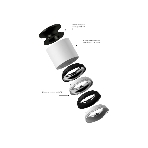 Корпус светильника C7404 SCF кофе песок D70*H60mm MR16 GU5.3, фото9
