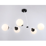 Светитльник Ambrella Light TR2546/5 WH/BK белый/черный E27/5 max 60W 950*600*450, фото4