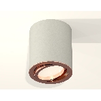 Светильник Ambrella Light XS7423023 SGR/PPG серый песок/золото розовое полированное MR16 GU5.3 (C7423, N7005), фото3