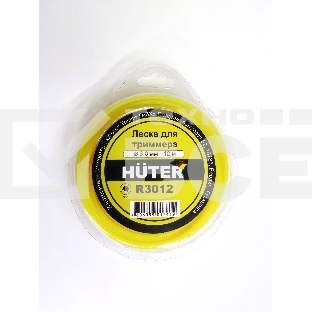 Леска для садовых триммеров Huter R3012 d=3мм L=12м для Huter GGT-1900S(T) (71/2/1)