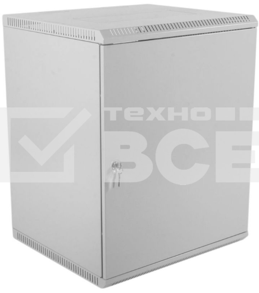 Шкаф телеком. настенный разборный 12U (600х650) дверь металл (ШРН-Э-12.650.1)