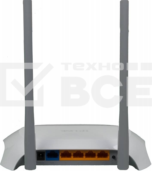 Роутер беспроводной TP-Link TL-WR840N N300 10/100BASE-TX белый
