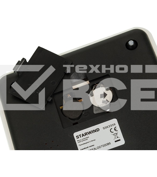 Весы кухонные электронные Starwind SSK3359 макс.вес:5кг