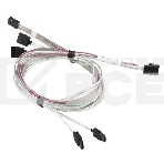 Кабель SuperMicro CBL-SAST-0556 HDmSAS-4xSATA 90/90/75/75cm, фото3
