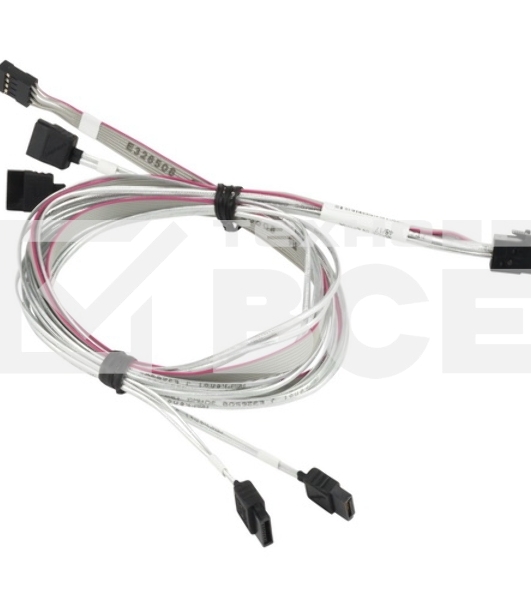Кабель SuperMicro CBL-SAST-0556 HDmSAS-4xSATA 90/90/75/75cm
