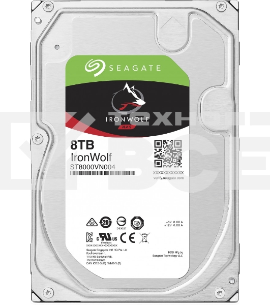 Жесткий диск Seagate SATA 8TB 7200RPM 6GB/S 256MB ST8000VN004