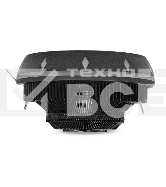 Кулер для процессора ExeGate Dark Magic EE126M-PWM.RGB черный, 120 мм, алюминий, 2000 об/мин, 24 дБ, 4 pin, 100 Вт, 65 мм